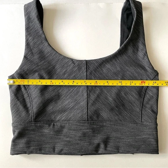 lululemon Lab Melange Scoopt Bra in Heather Black - Picture 4 of 6